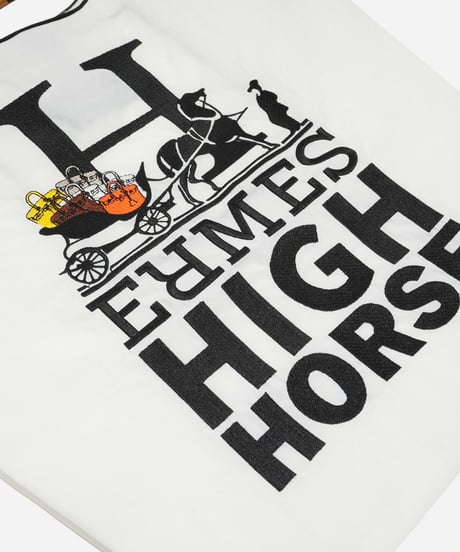 Account　アカウント　MICALLE MICALLE　ミカーレミカーレ HORSE TOTE BAG　エコバッグ