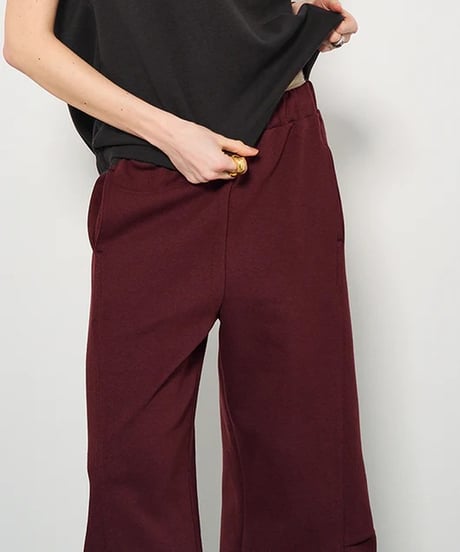 YENN イエンKNEE TUCK SWEAT PT  Y253-31078-2 本州送料無料！予約