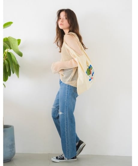 Ungrid (アングリッド) コバッグ バッグ カラーロゴエコBAG 112511903101