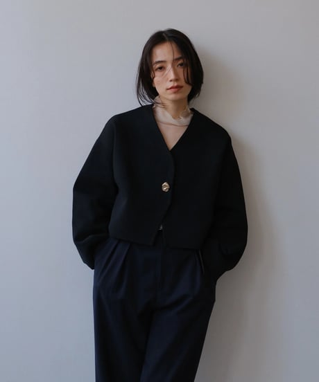 IFMEH イフメ　@miho× IFMEH Rónde knit jacket　本州送料無料！