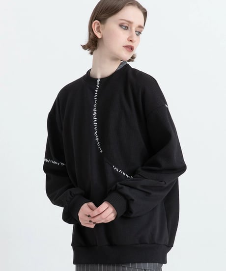 AULA AILA　アウラアイラ　ステッチデザインプルオーバー　STITCH DESIGN PULLOVER　1253-08027　本州送料無料！