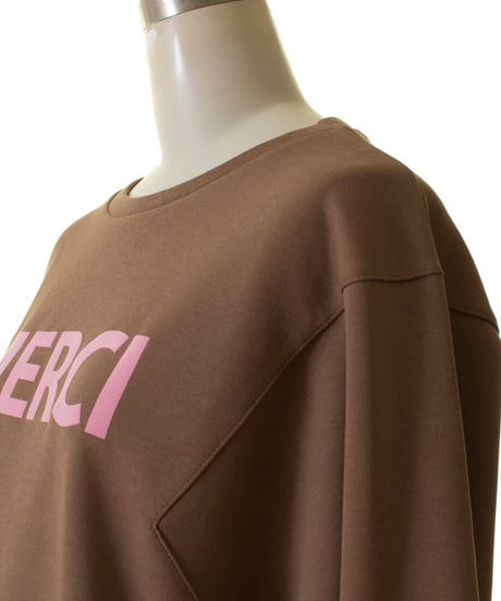 ROSIEE　ロージー MERCI フロッキーロゴトップス　R070301