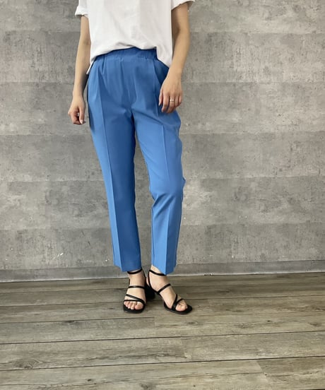 Anna Kerry　アンナケリー 八分丈ストレートパンツ　56262601　　2026NEWARIIVAL