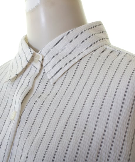 cafune カフネ PASSIONE パシオーネ ROBE　ローブ  セルロースストライプシャツ/615925
