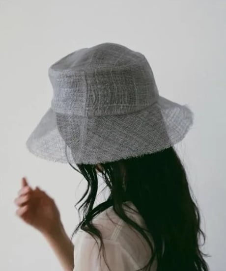 anuke アンヌーク Cutoff Sheer Hat　62611012　4月頃発送