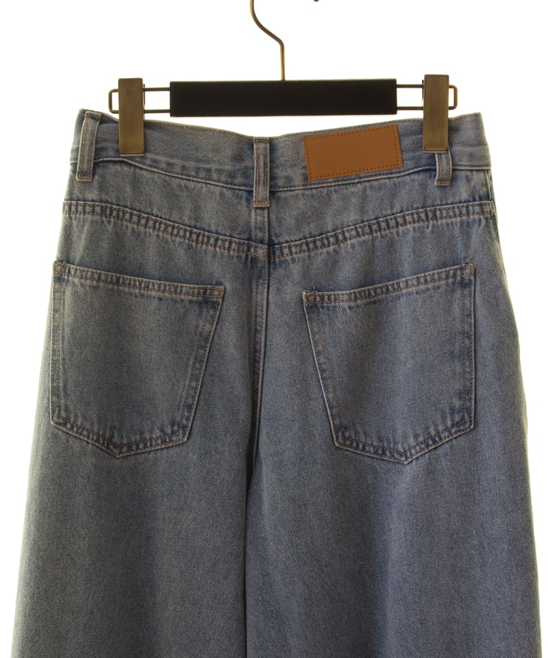 PASSIONE パシオーネ ROBE ローブ タックワイドデニム 526612 2025新作 