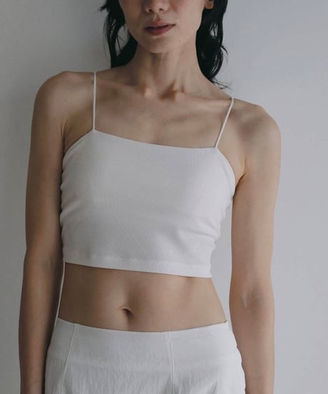 anuke アンヌーク Padin Half Camisole 62610636