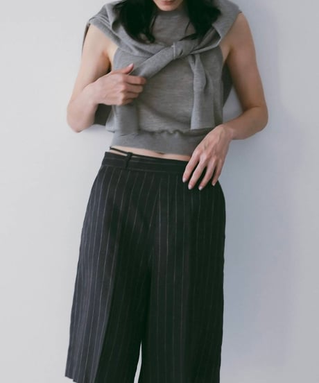 anuke アンヌーク　Highgauge Sheer Cardigan　62610522