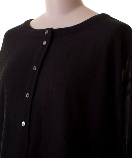 PASSIONE パシオーネ ROBE　ローブ　ヘンリーネックコットン2WAYシャツ　616960 2026NEWARIIVAL