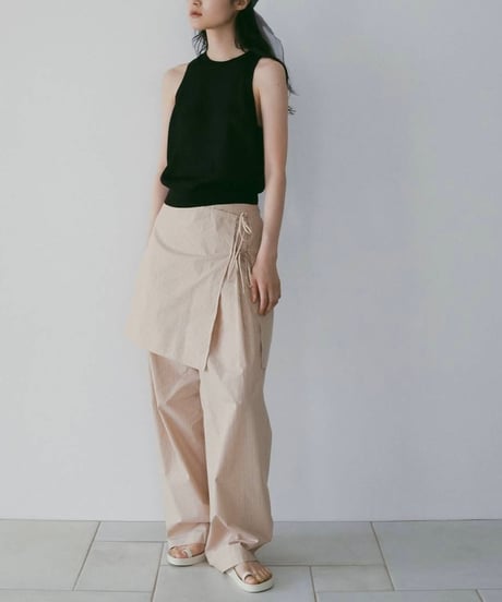 anuke アンヌーク　Stripe Layered Pants　62610701　本州送料無料