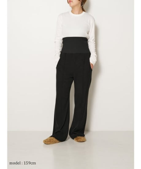 YENN イエン　WAIST RIB PILE PT