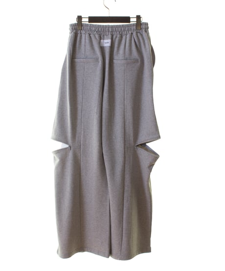 トラノイ TRANOI. 2way slit sweat pants ツーウェイスリットスウェットパンツ　214J505