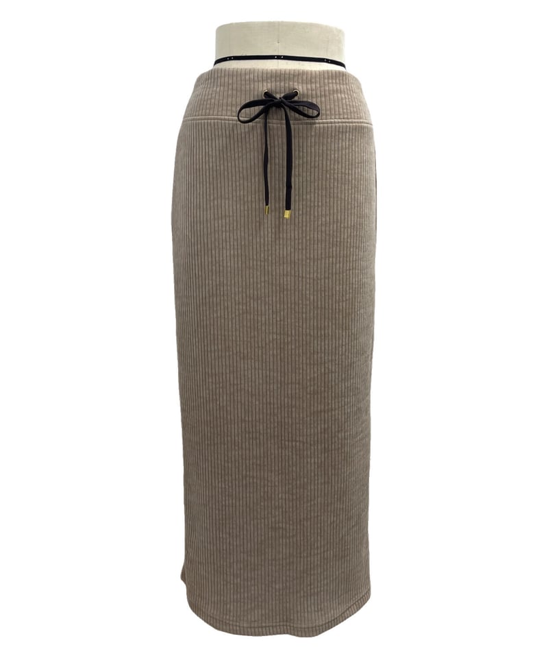 ayane アヤン モールニットコーデュロイペンシルスカート 873808 | Deargo