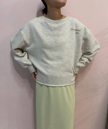 cafune カフネ PASSIONE パシオーネ ROBE　ローブ615920　CAFUNEロゴバイオスウェット２WAYプルオーバー　2026NEWARIIVAL