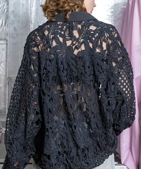 AULA AILA　アウラアイラ　レースバルーンブルゾン LACE BALLOON BLOUSON 1261-02048 2026NEWARIIVAL