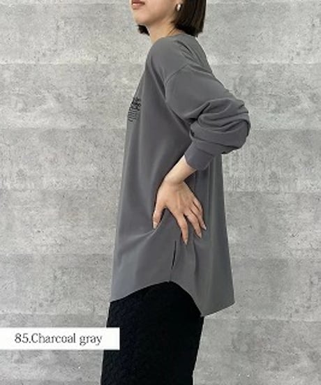 Anna Kerry　アンナケリー アムンゼンロゴロンTee 85253705 2026NEWARIIVAL