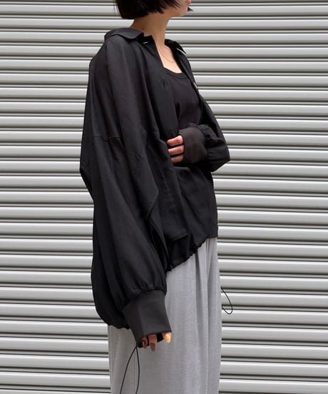Anna Kerry　アンナケリー ワイドシャツブルゾン 85262404 2026NEWARIIVAL