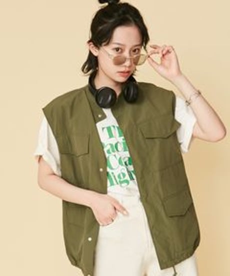 Ungrid (アングリッド) ヴィンテージウォッシュロゴビッグTee 1124227390