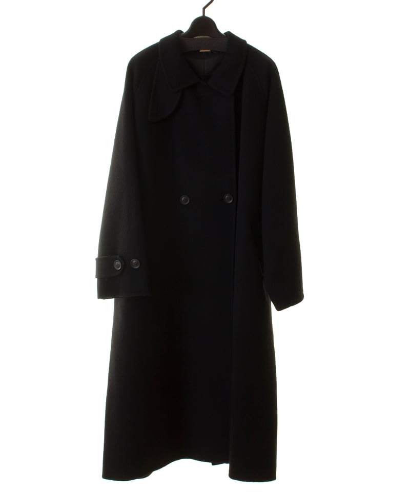 Dignite collier ディニテコリエ ダブルフェイスラグランコート