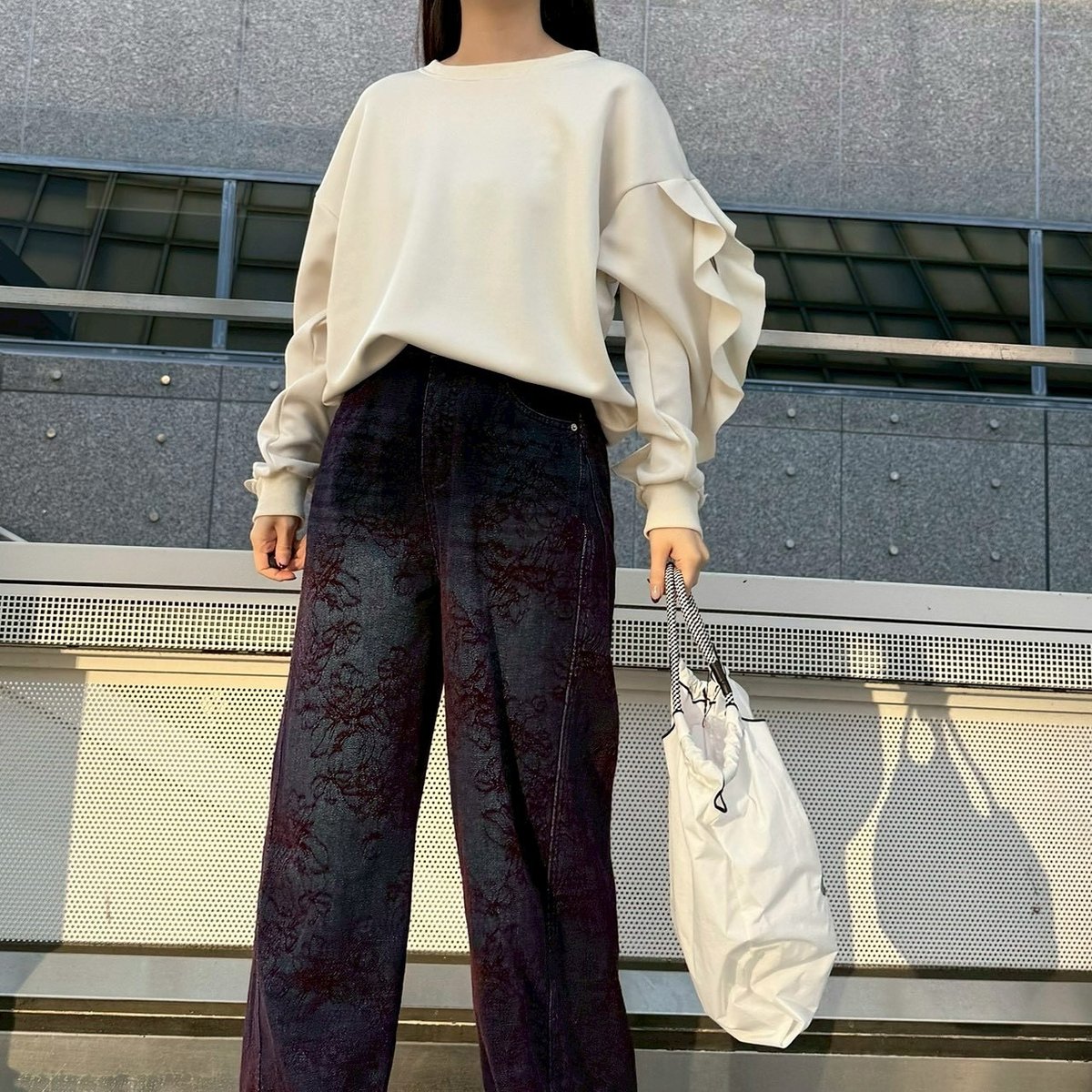 MICALLE MICALLE ブラック フリルジャケット MICALLE MICALLE ブラック フリルジャケット MICALLE MICALLE ブラック