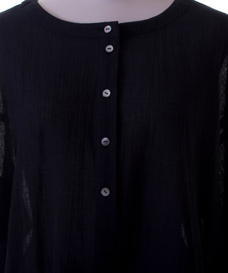 PASSIONE パシオーネ ROBE　ローブ　ヘンリーネックコットン2WAYシャツ　616960 2026NEWARIIVAL