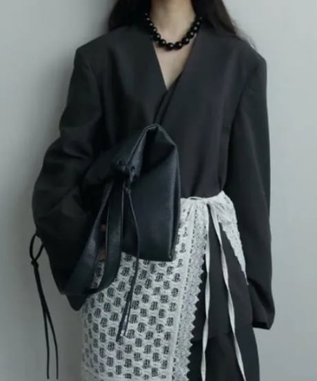 anuke アンヌーク Volume Blackball Necklace　62520903