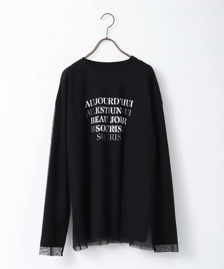 hunch ハンチ チュールレイヤード プリントロンT　　WTS7113　2026NEWARIIVAL