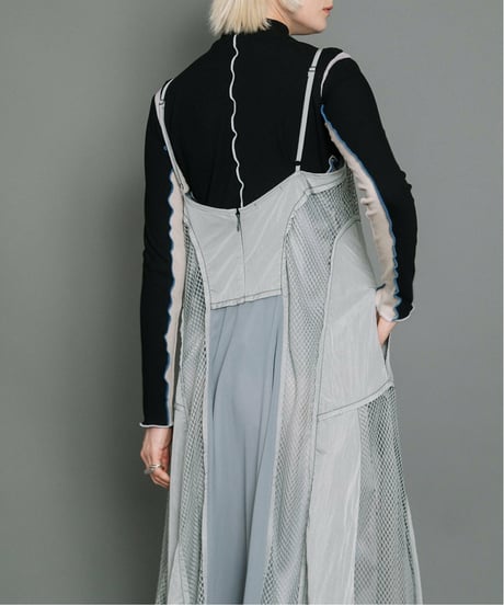 AULA AILA　アウラアイラ　MESH COMBINATION ONE-PIECE　1244-03001