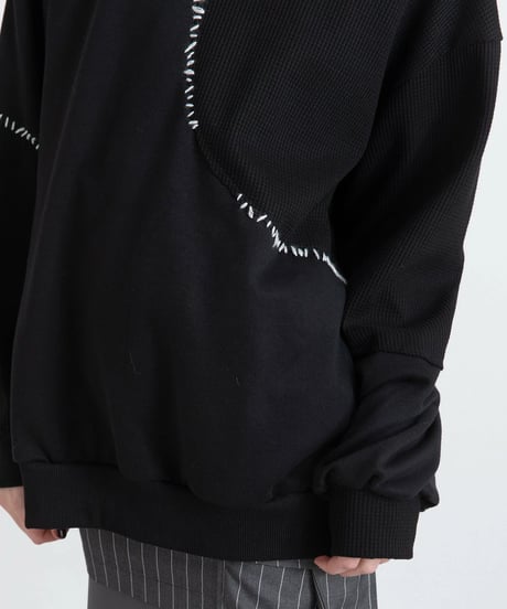 AULA AILA　アウラアイラ　ステッチデザインプルオーバー　STITCH DESIGN PULLOVER　1253-08027　本州送料無料！