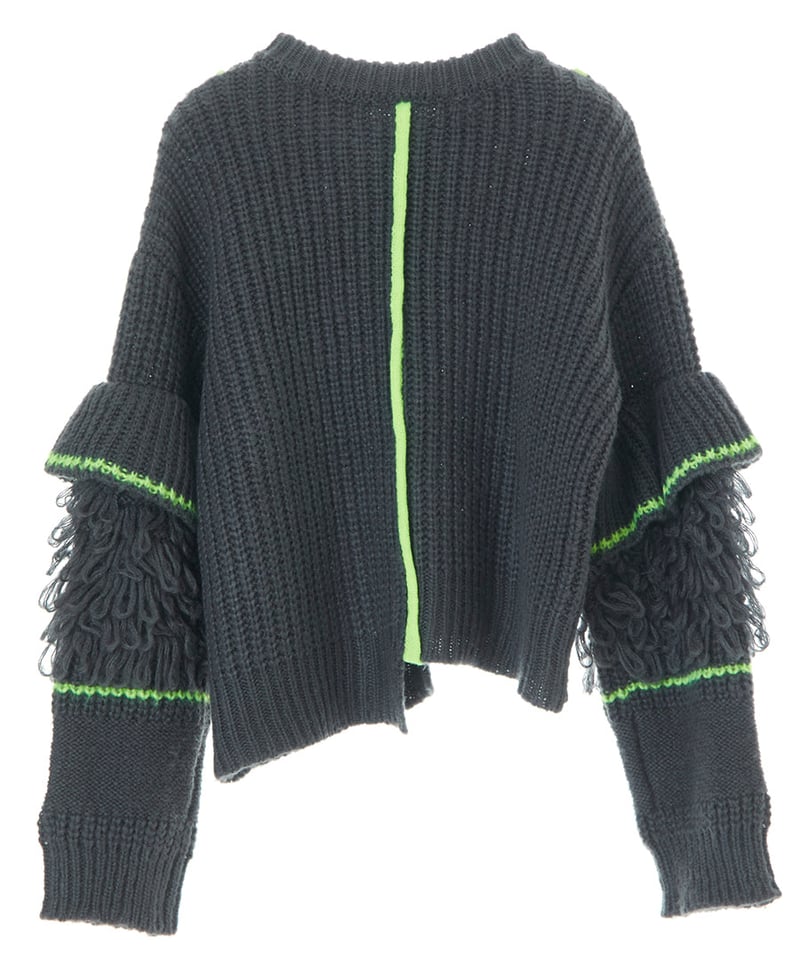 AULA AILA（アウラアイラ）の「フリンジニットドッキングプルオーバー（ニット/セーター）」 - WEAR