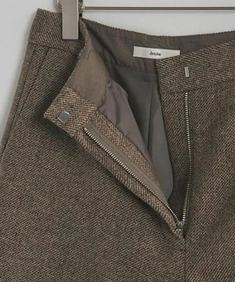 anuke (アンヌーク） Herringbone Short Pants 62520728