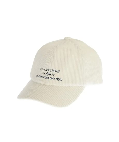 ungrid　(アングリッド)コーデュロイCAP キャップ　 112251012201