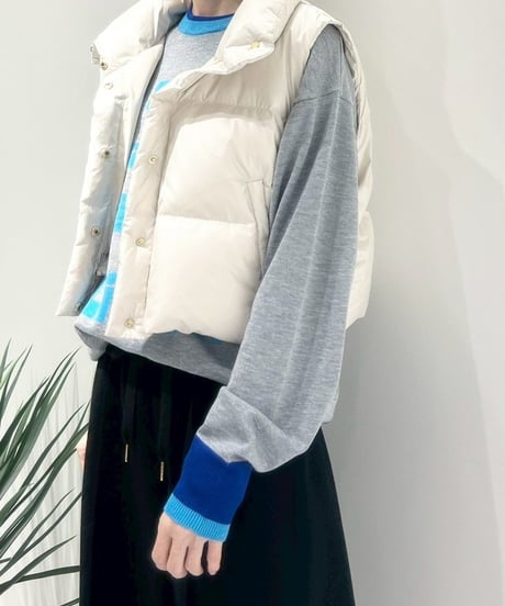 RISLEY　リズレー2way down vest（1680048）(R2503-DFV827)