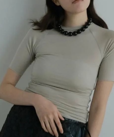 anuke アンヌーク Volume Blackball Necklace　62520903