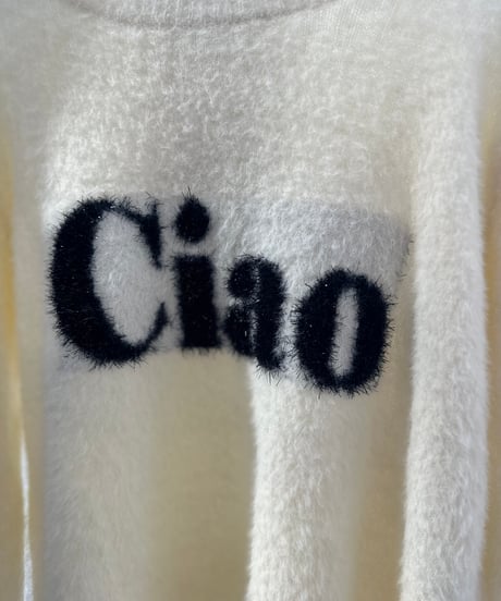 MICALLE MICALLE　ミカーレミカーレ　Account　アカウントCIAO SHAGGY KNIT　チャオシャギーニット　MAG