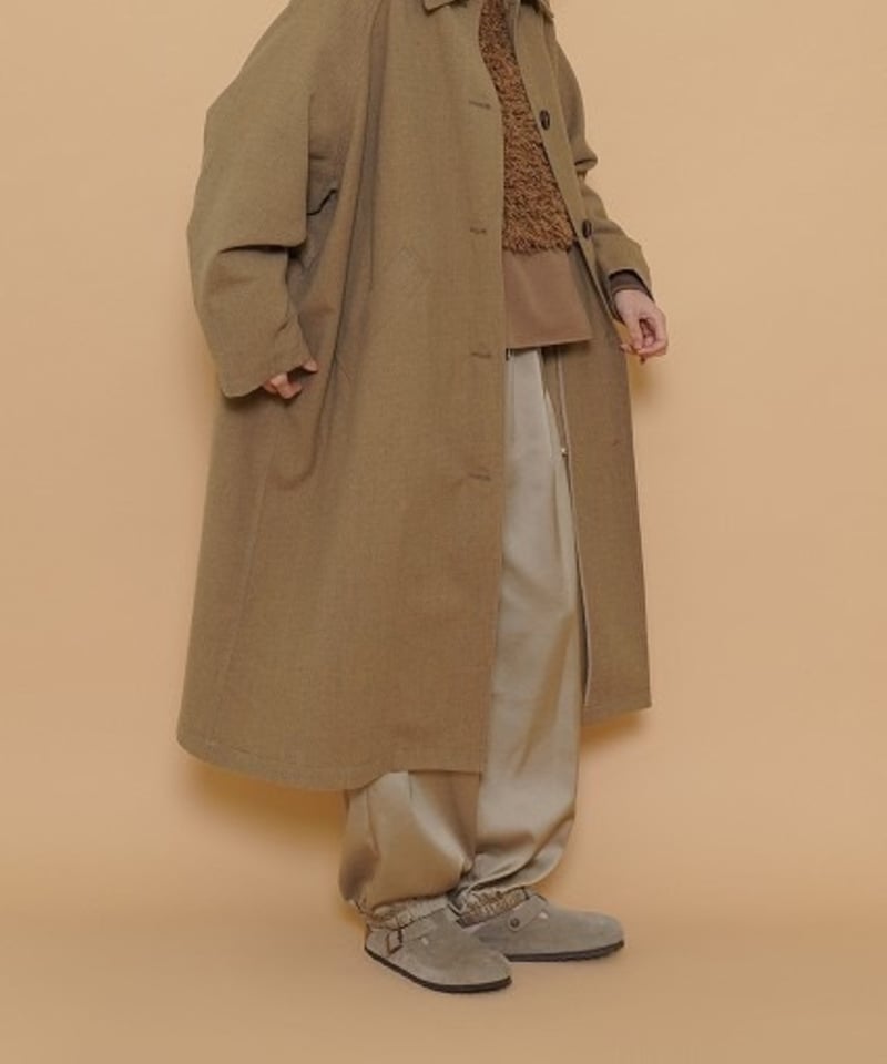 CYAN TOKYO シアン トウキョウ エアリーバックウーリーコート 504382