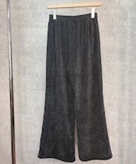 TRANOI.　トラノイ レオパードプリーツパンツ 214R523
