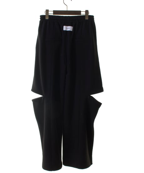 トラノイ TRANOI. 2way slit sweat pants ツーウェイスリットスウェットパンツ　214J505