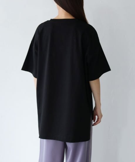 ドライタッチコットン ビッグロゴTシャツ　【送料無料】