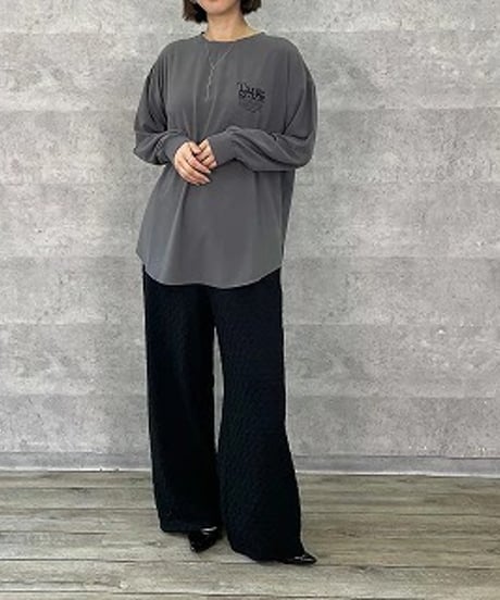 Anna Kerry　アンナケリー アムンゼンロゴロンTee 85253705 2026NEWARIIVAL