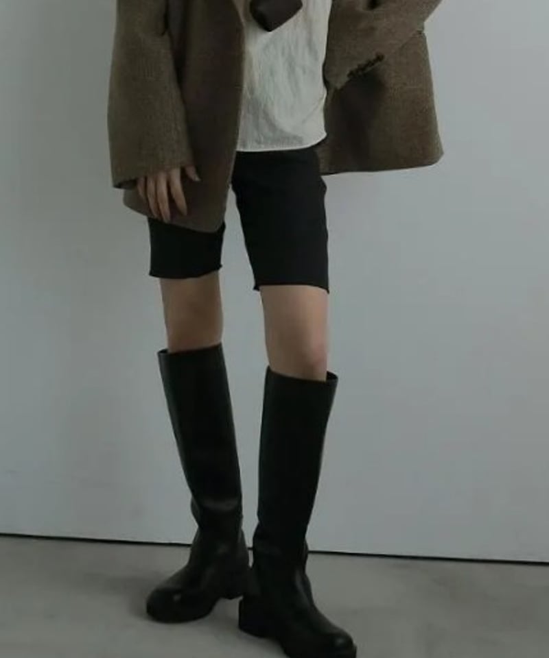 anuke アンヌーク Rib Biker Pants 62520717 | Deargo