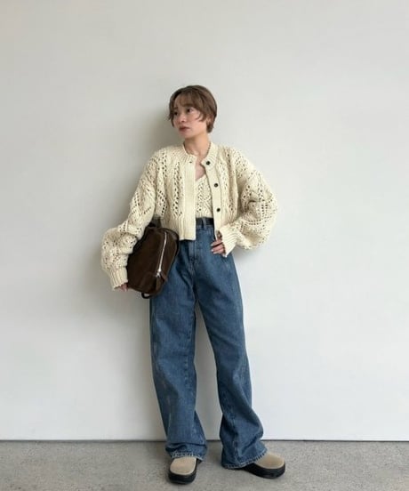 anuke アンヌーク Panel Loose Denim 62521402