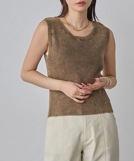 RIBBED TANK TOP