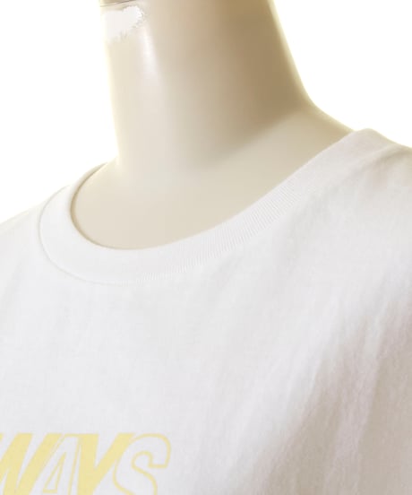 cafune カフネ 英字プリント柄Tシャツ　525943　2025春夏物新作 再入荷
