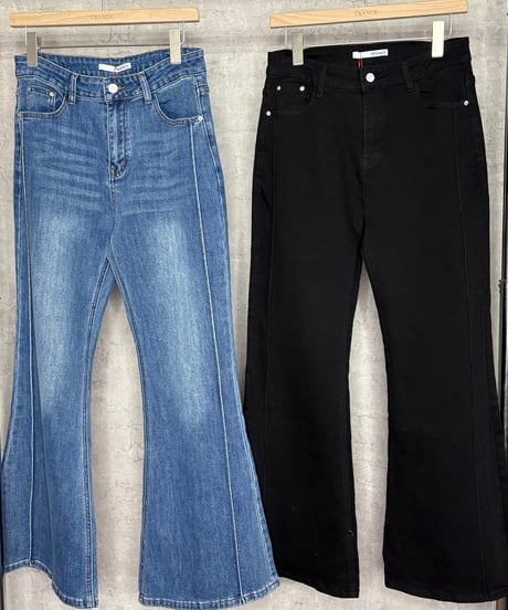 TRANOI.　トラノイ ストレッチフレアデニムパンツ 242R501 2026NEWARIIVAL