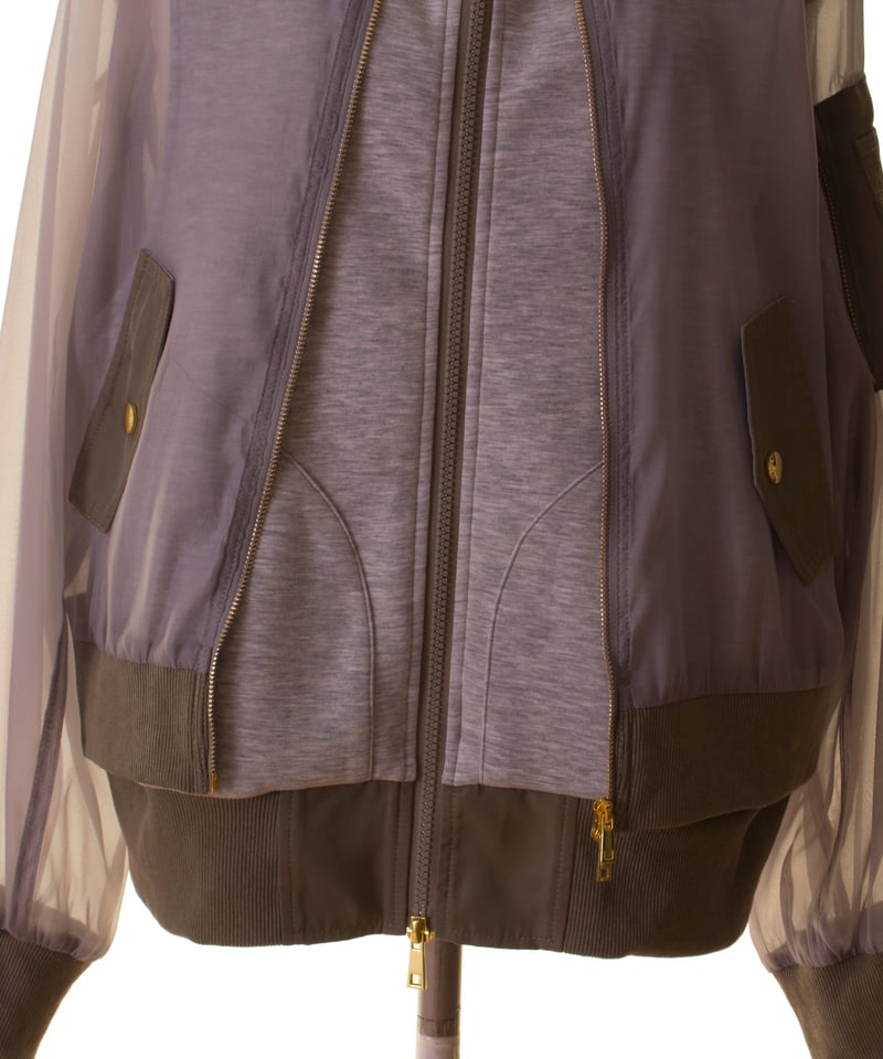 RISLEY リズレー Shoulder MA-1 hoodie (1740899)【R250 display picture 1