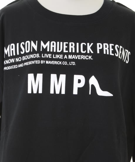 メゾンマヴェリック　MAISON MAVERICK  MMP Heel Printed tee MM5159 2026NEWARIIVAL