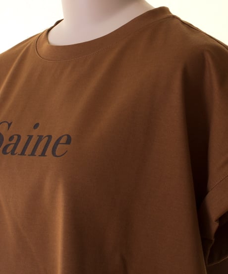 Dignite collier　ディニテコリエ フレンチスリーブコットンTシャツ TW-80255317
