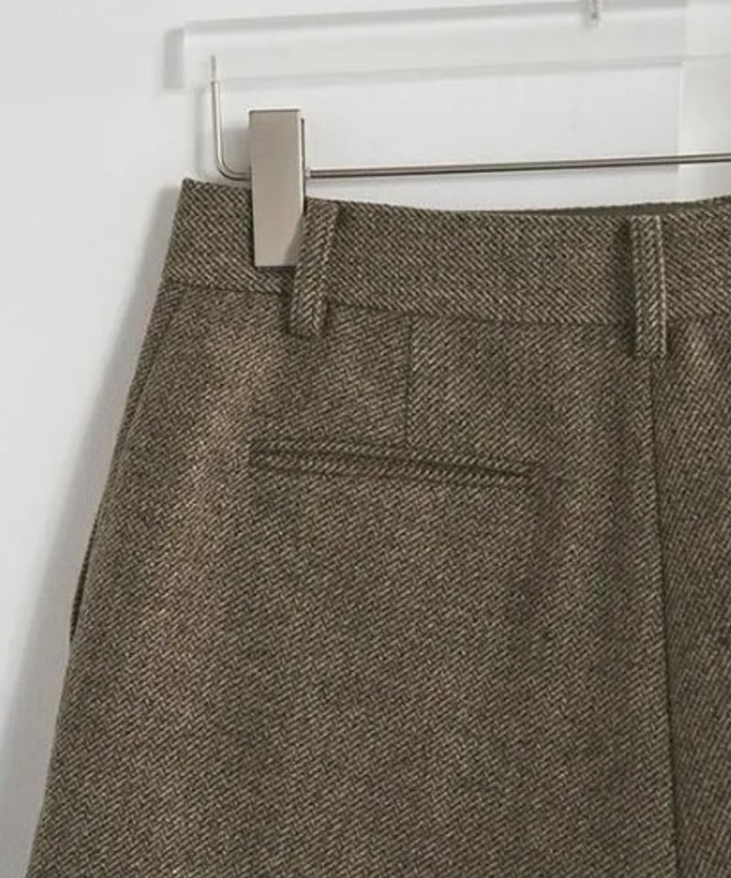 anuke (アンヌーク） Herringbone Short Pants 62520728