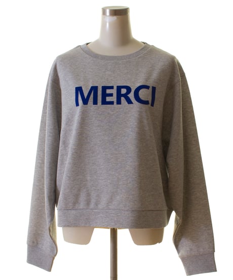 ROSIEE　ロージー MERCI フロッキーロゴトップス　R070301